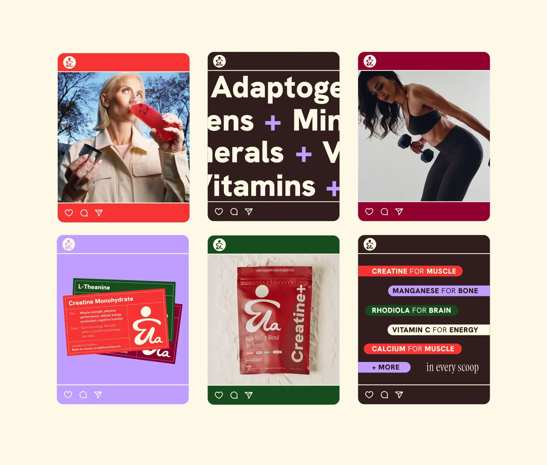 ByEla social media post designs
